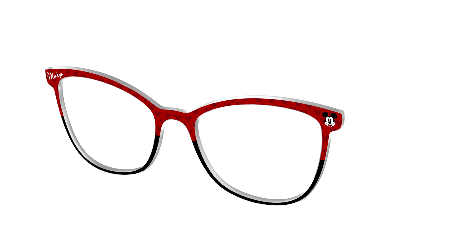 The Mickey Split - Angle Top Image - Pair Eyewear
