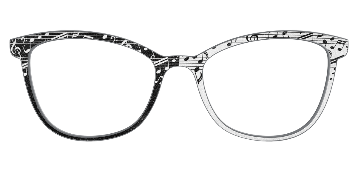 The Musical Shimmer Split - Front Top Image - Pair Eyewear