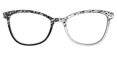 The Musical Shimmer Split - Front Top Thumbnail - Pair Eyewear