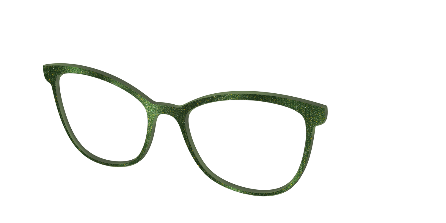The Olive Shimmer - Angle Top Image - Pair Eyewear