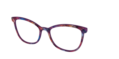 The Ombre Plaid - Angle Top Thumbnail - Pair Eyewear