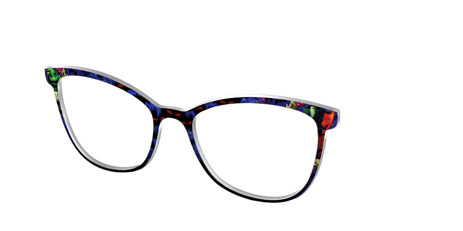Oogie Boogie Roll the Dice - Angle Top Image - Pair Eyewear