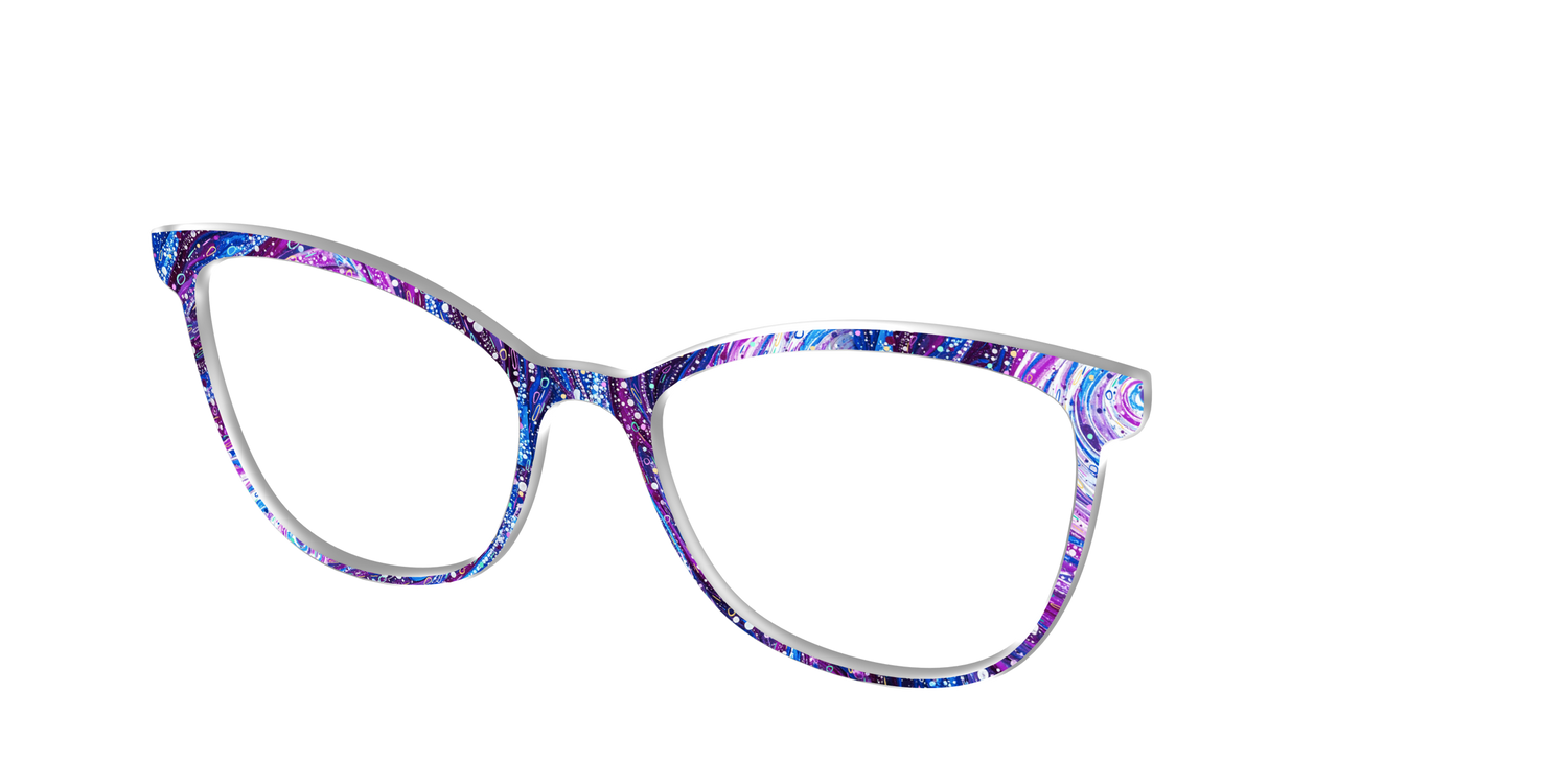 The Orchid Kaleidoscope - Angle Top Image - Pair Eyewear