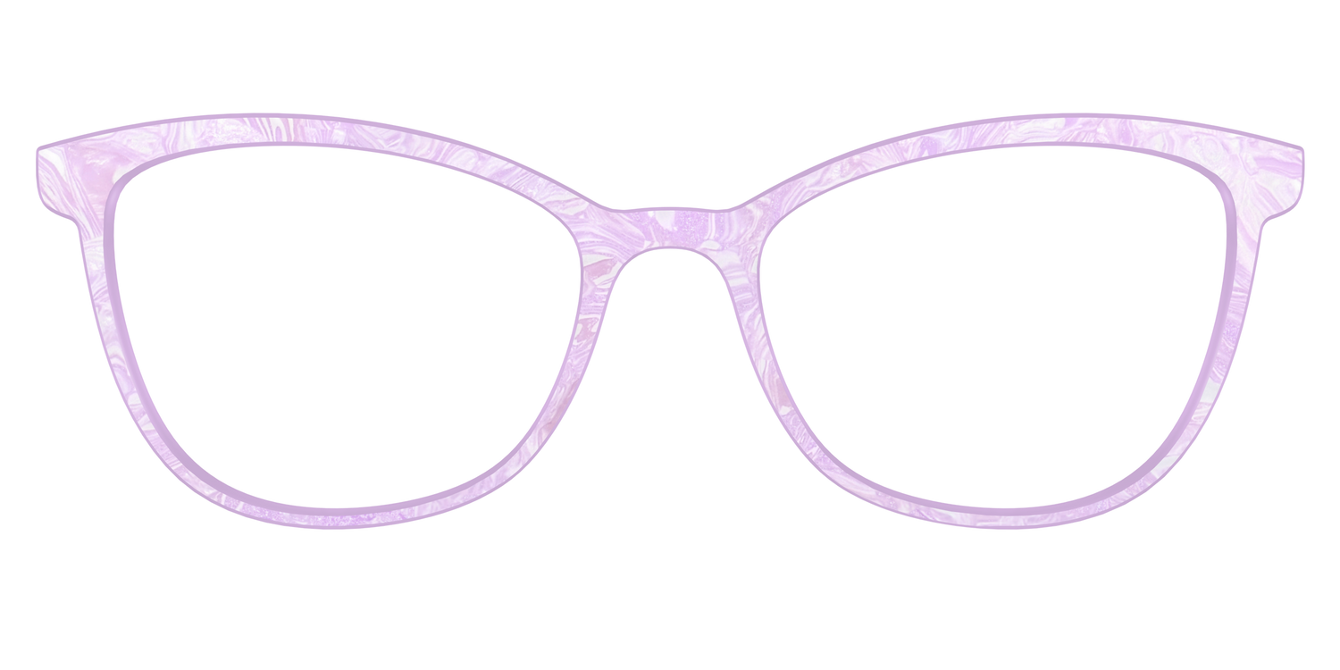The Pale Iris Pearl Marble - Front Top Image - Pair Eyewear