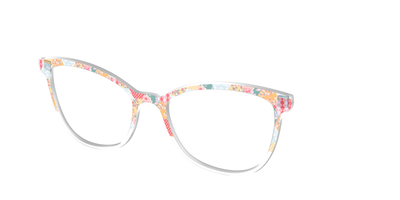 The Patchwork Hexagon Crystal Split - Angle Top Thumbnail - Pair Eyewear