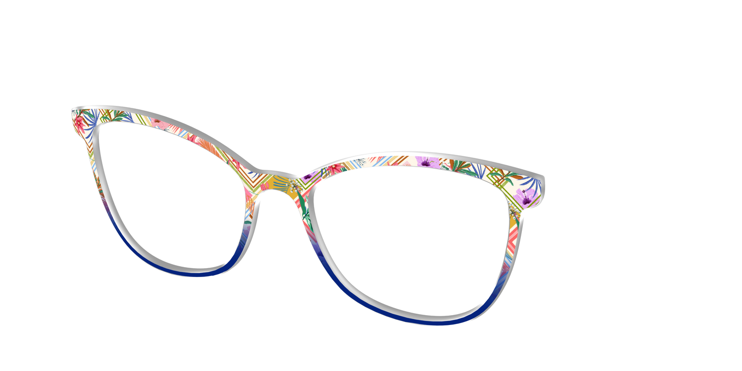 The Patchwork Scarves - Angle Top Image - Pair Eyewear