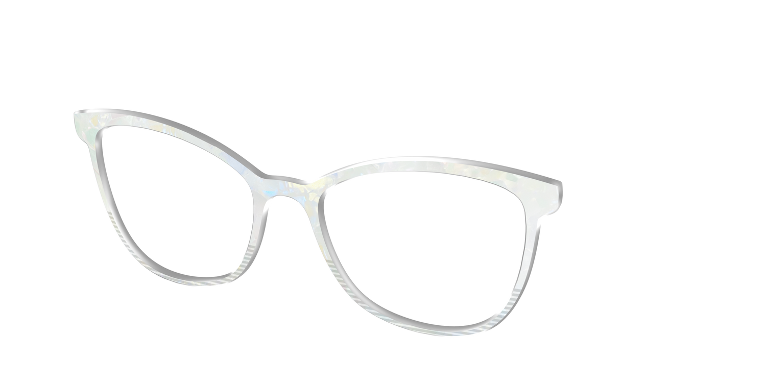 The Pearlescent Stripes Split - Angle Top Image - Pair Eyewear