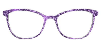 The Purple Shimmer Botanical - Front Top Thumbnail - Pair Eyewear