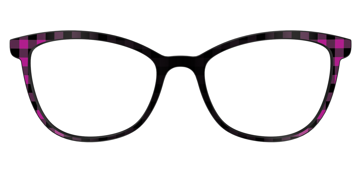The Reimagined Plaid - Front Top Image - Pair Eyewear