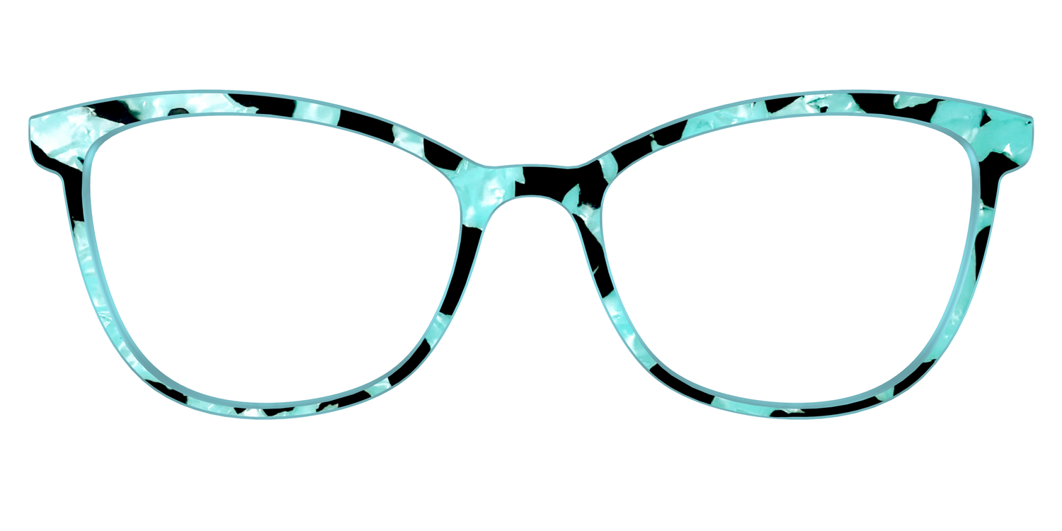 The Robin's Egg Pearl Tortoise - Front Top Image - Pair Eyewear