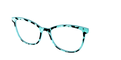 The Robin's Egg Pearl Tortoise - Angle Top Thumbnail - Pair Eyewear