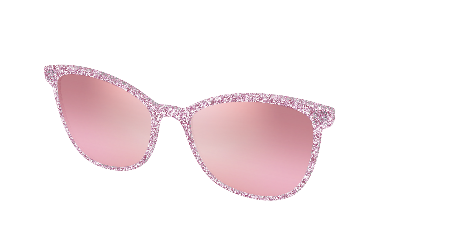 The Polarized Rose Gold Sparkle Sun Top
