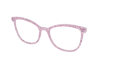 The Rose Gold Sparkle - Angle Top Thumbnail - Pair Eyewear