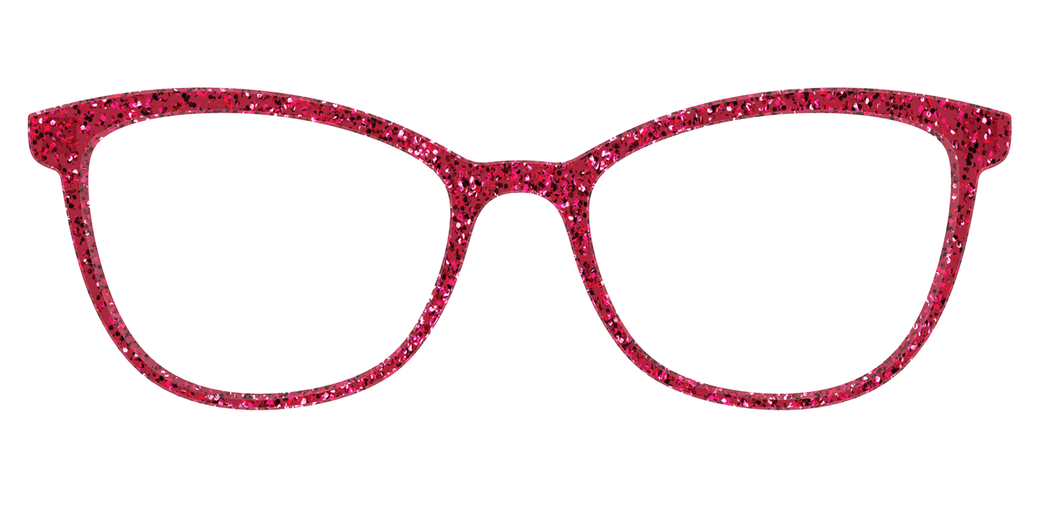 The Ruby Sparkle - Front Top Image - Pair Eyewear