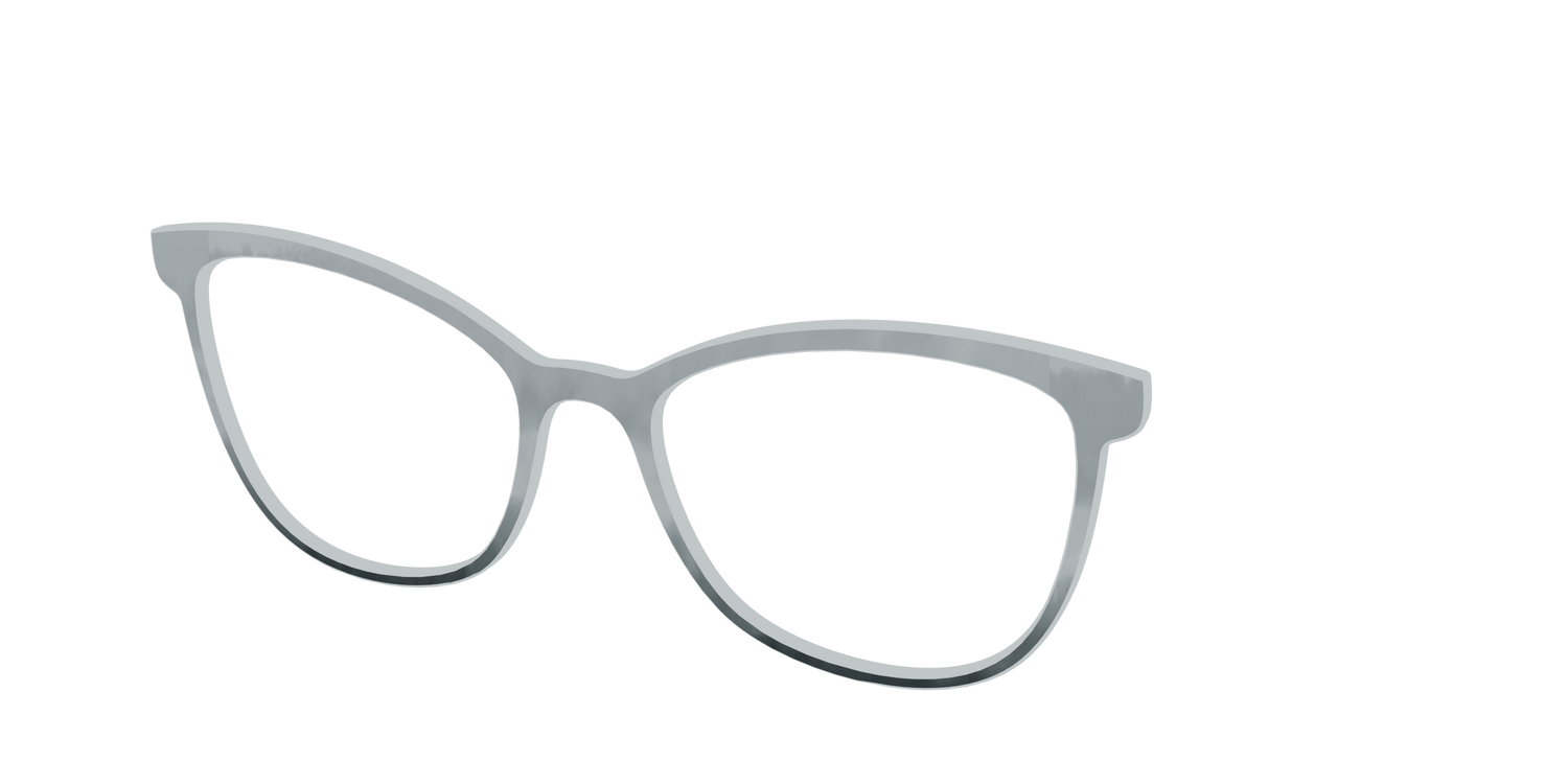 The Slate Dip Dye - Angle Top Image - Pair Eyewear