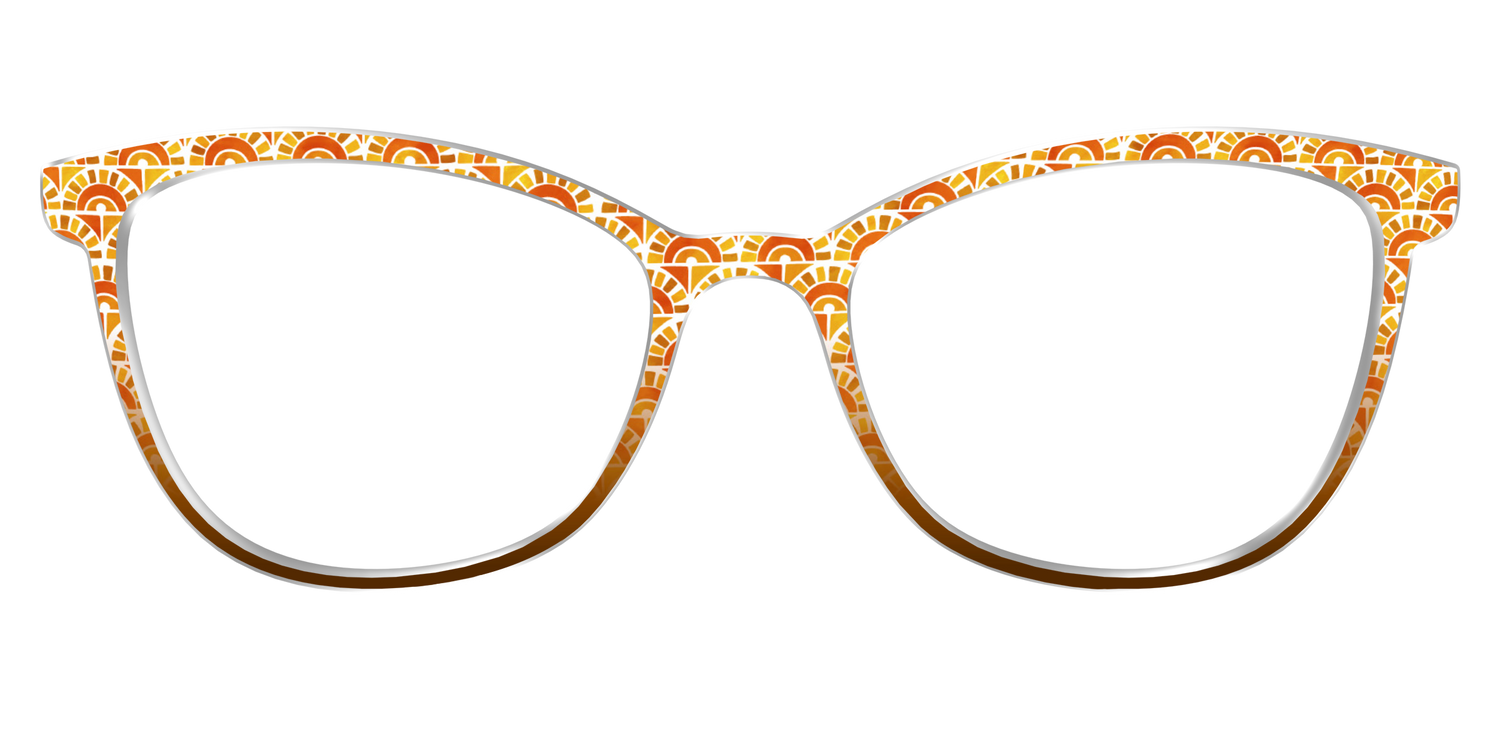 The Summer Sun Scallop - Front Top Image - Pair Eyewear