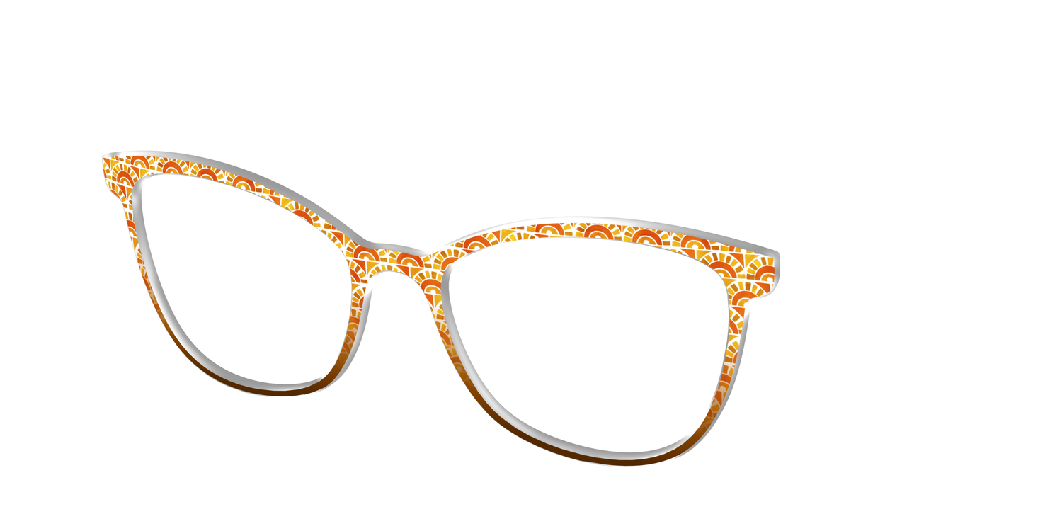 The Summer Sun Scallop - Angle Top Image - Pair Eyewear