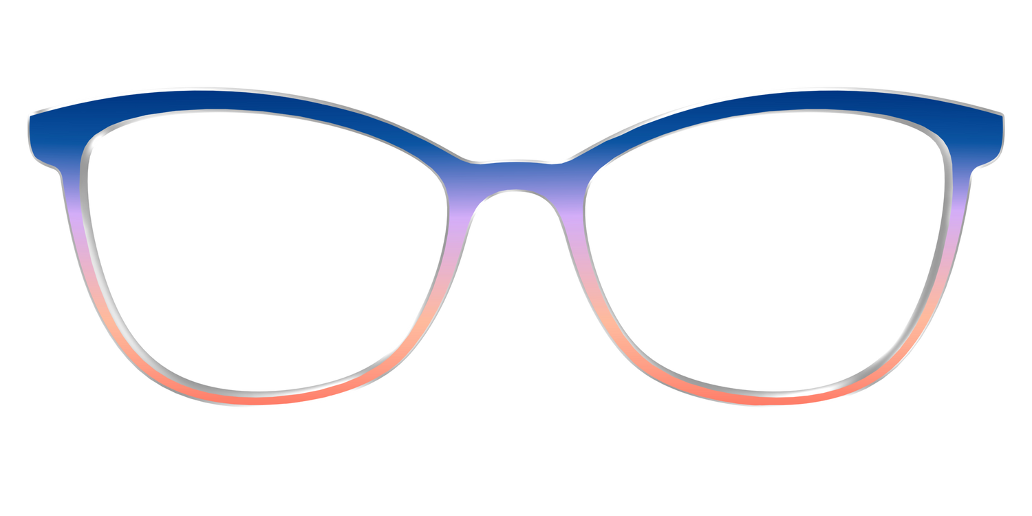 The Sundown Gradient - Front Top Image - Pair Eyewear