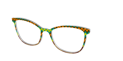 The Woodgrain Waves - Angle Top Thumbnail - Pair Eyewear