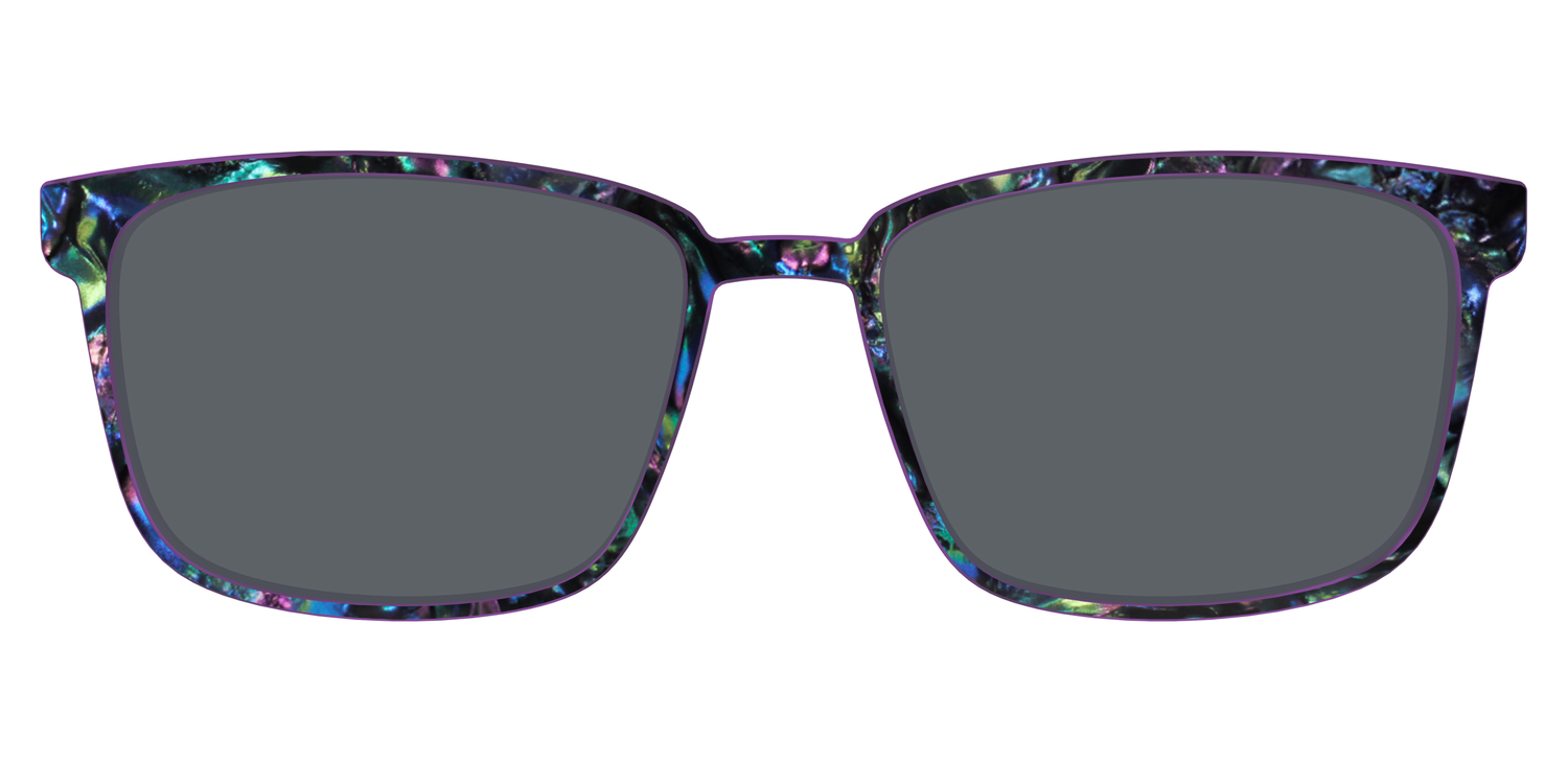 The Polarized Abalone Sun Top - Front Top Image - Pair Eyewear