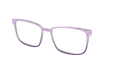 The Amethyst Patchwork - Angle Top Thumbnail - Pair Eyewear