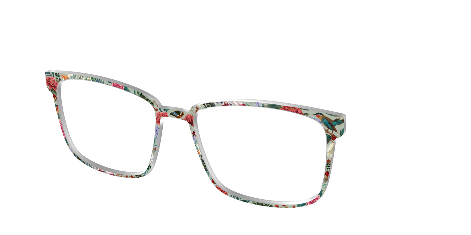 The Antique Floral - Angle Top Image - Pair Eyewear