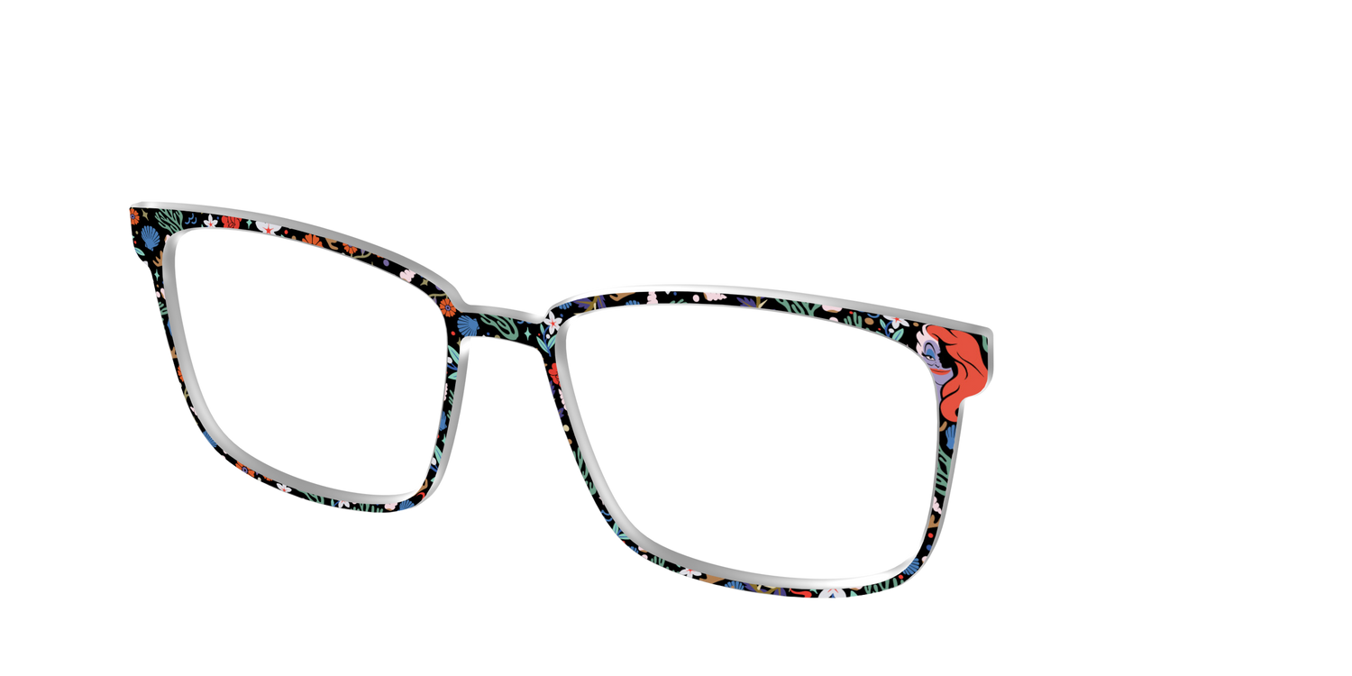 Ariel's Floral Reef - Angle Top Image - Pair Eyewear