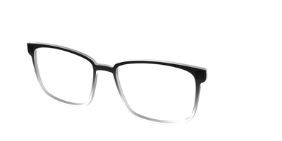 The Black Gradient Crystal - Angle Top Thumbnail - Pair Eyewear