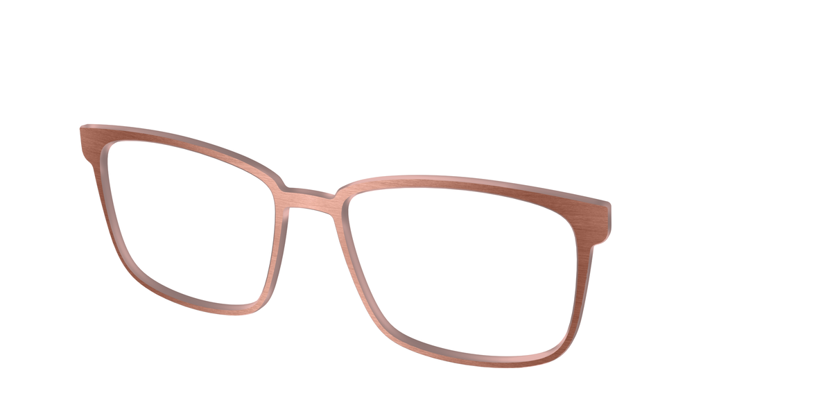 The Brushed Champagne - Angle Top Image - Pair Eyewear