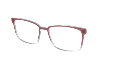 The Burgundy Gradient Crystal - Angle Top Thumbnail - Pair Eyewear