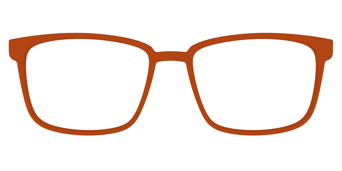 The Burnt Orange - Front Top Image - Pair Eyewear