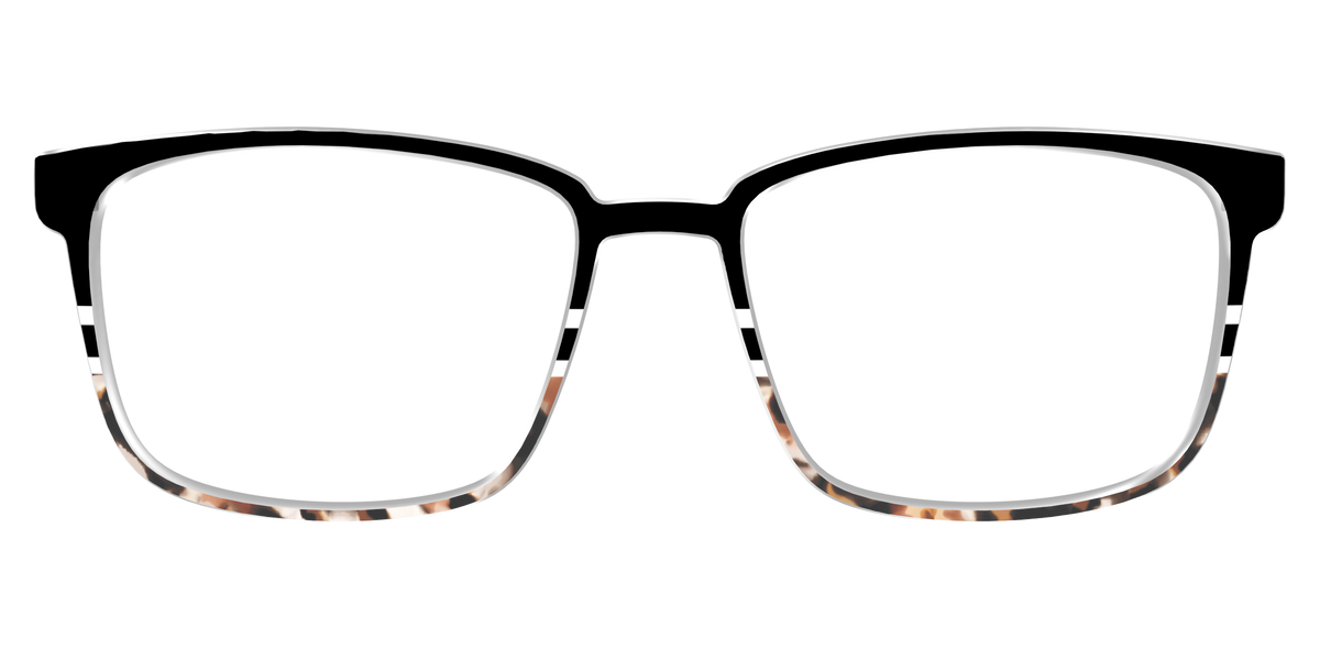 The Chic Tortoise Crystal Split - Front Top Image - Pair Eyewear