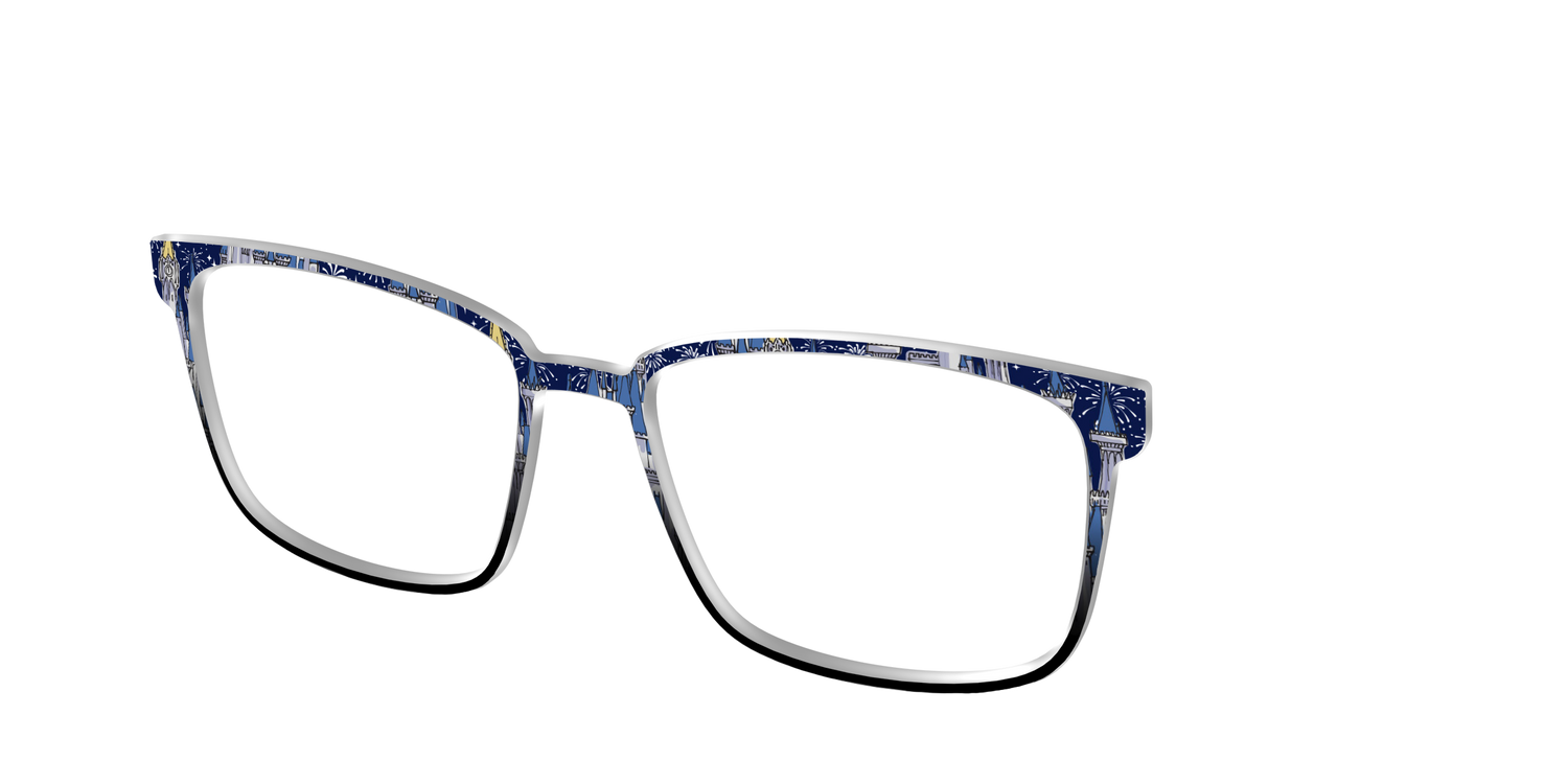 The Classic Castle - Angle Top Image - Pair Eyewear