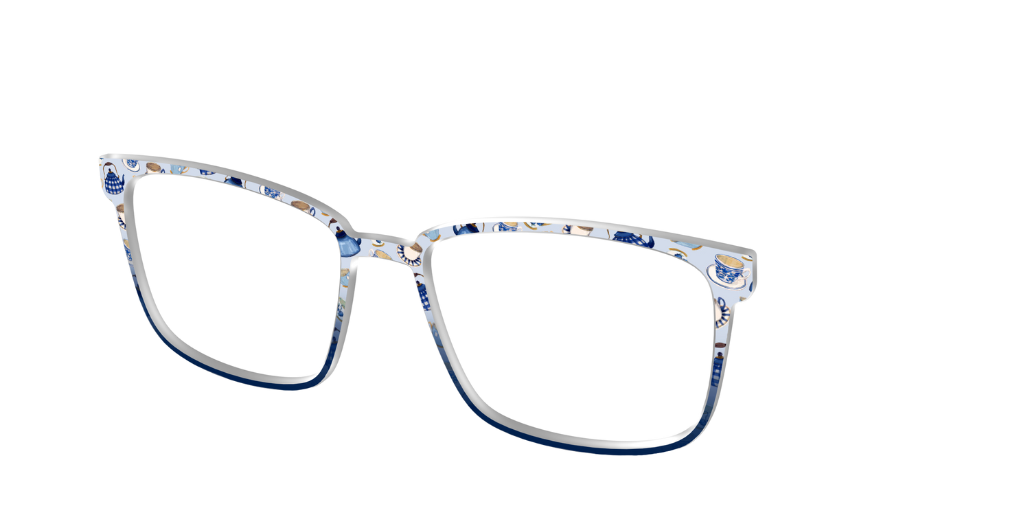 The Cozy Teacups - Angle Top Image - Pair Eyewear