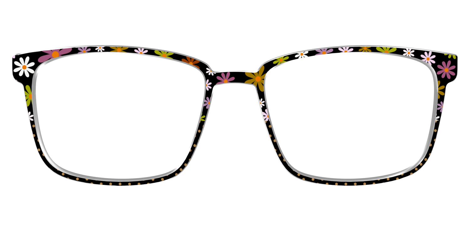 The Daisy Dot Split - Front Top Image - Pair Eyewear