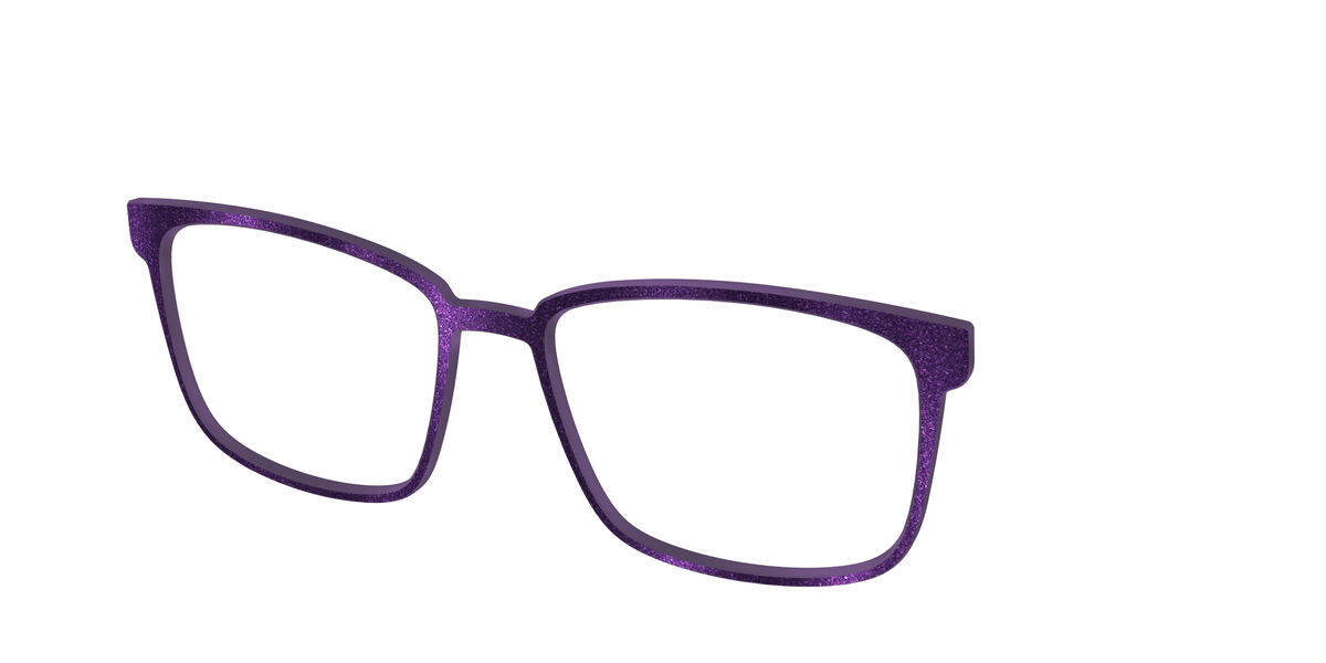 The Deep Purple Shimmer - Angle Top Image - Pair Eyewear