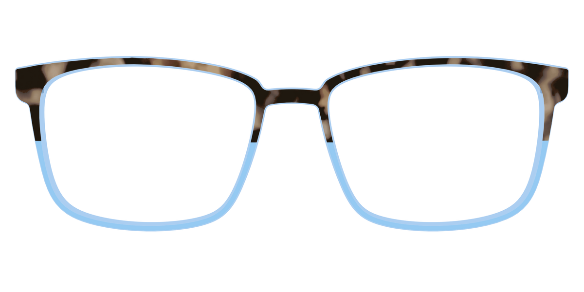The Denim Tortoise Crystal Split - Front Top Image - Pair Eyewear