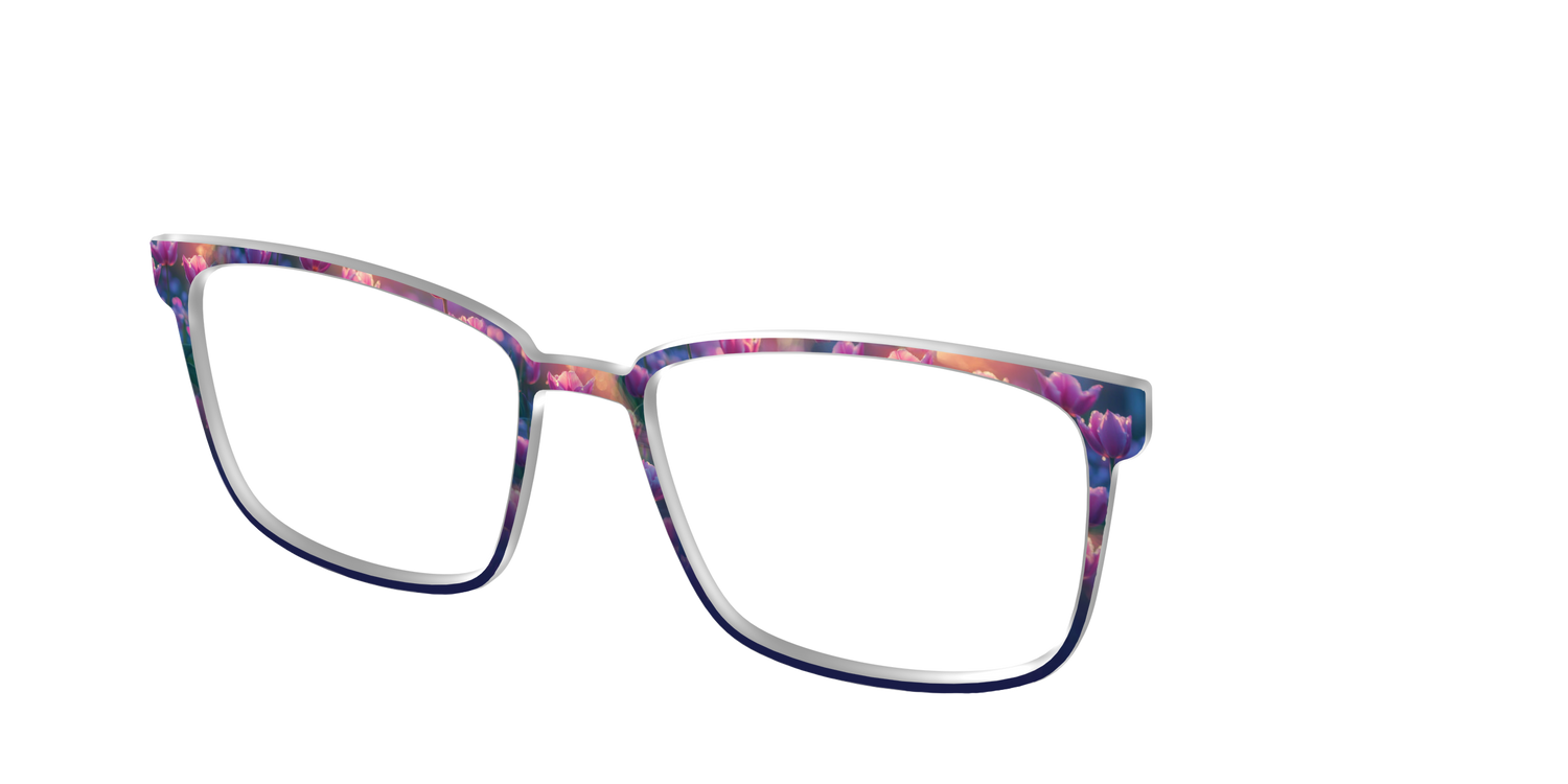 The Ethereal Blooms - Angle Top Image - Pair Eyewear