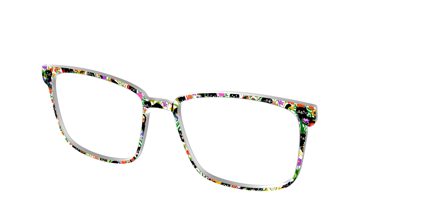 The Feline Flowers - Angle Top Image - Pair Eyewear