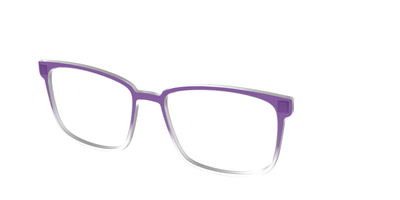 The Grape Gradient Crystal - Angle Top Thumbnail - Pair Eyewear