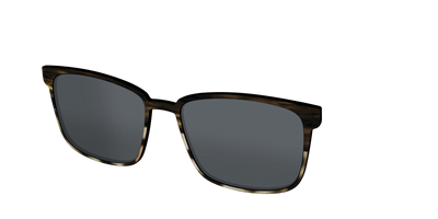 The Polarized Horn Tortoise Sun Top - Angle Top Thumbnail - Pair Eyewear