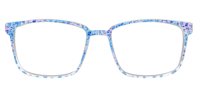 The Hydrangea Confetti Crystal with Gold Foil - Front Top Thumbnail - Pair Eyewear