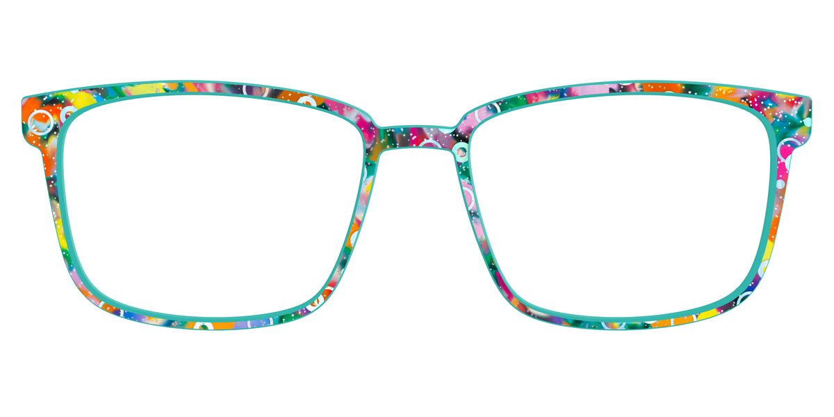The Imaginative Tortoise with Bubble Glitter - Front Top Image - Pair Eyewear