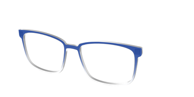 The Indigo Gradient Crystal - Angle Top Thumbnail - Pair Eyewear