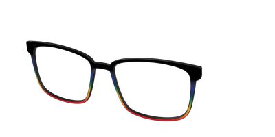 The Love Wins Gradient - Angle Top Thumbnail - Pair Eyewear
