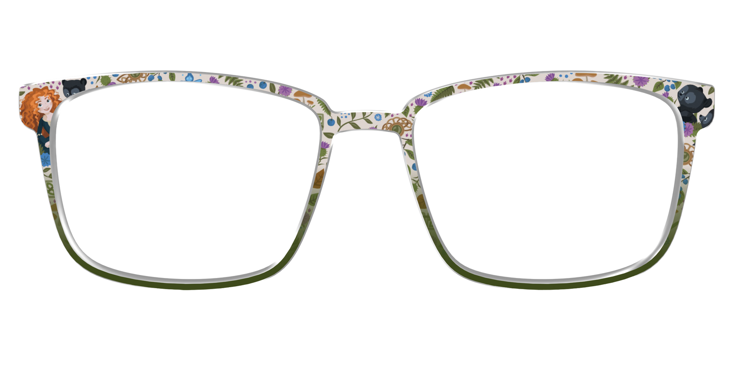 Merida's Brave and Bold Floral - Front Top Image - Pair Eyewear