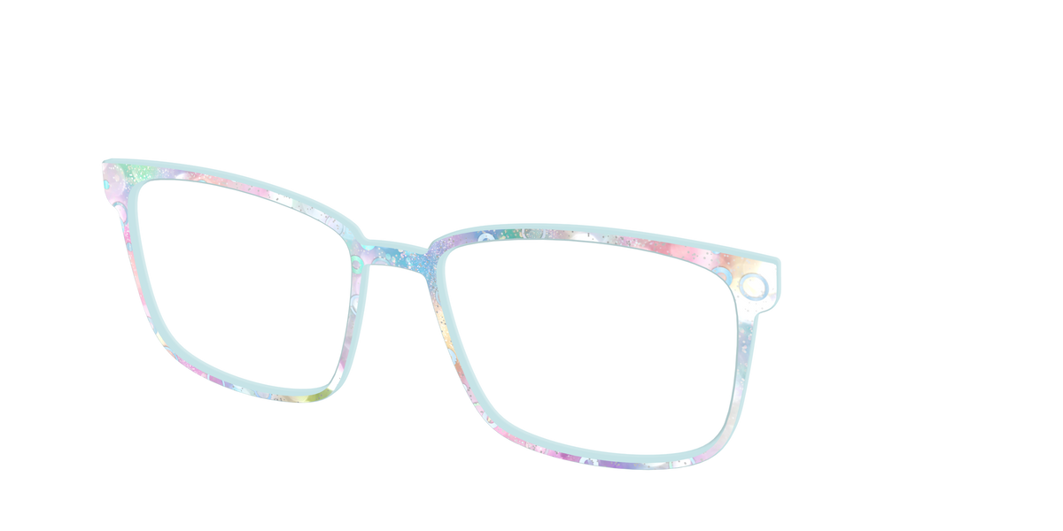 The Mermaid Bokeh with Bubble Glitter - Angle Top Image - Pair Eyewear