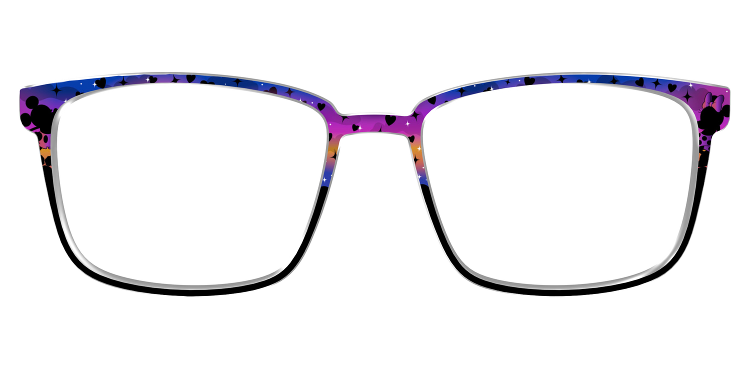 The Mickey & Minnie Shadow Play - Front Top Image - Pair Eyewear