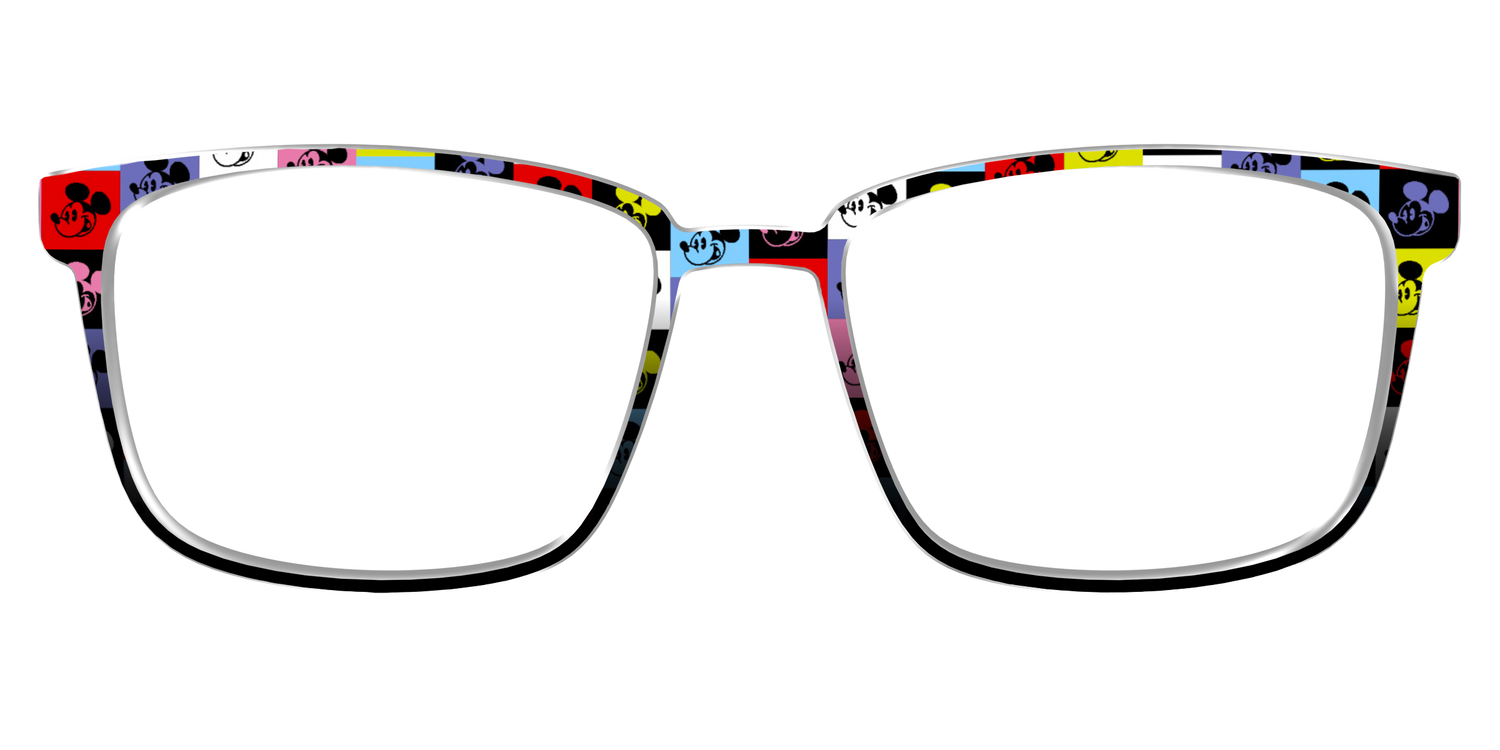 The Mickey Check - Front Top Image - Pair Eyewear