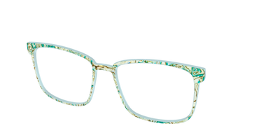 The Mint Jasper Pearl Marble - Angle Top Thumbnail - Pair Eyewear